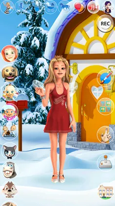 My Little Talking Ice Princess - Screenshot 2