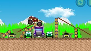 Monster Truck Games - Stunt Dr - Screenshot 1