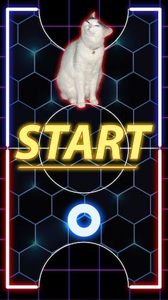 Glow Cat Hockey: Meow ASMR - Screenshot 1