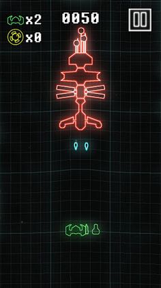Neon Galaxy Space Shooter - Screenshot 1