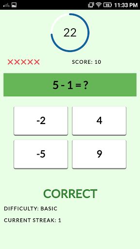 Swift Math Game FREE - Screenshot 3