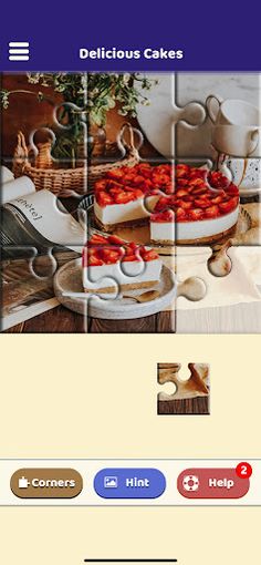 Delicious Cakes Puzzle - Screenshot 1