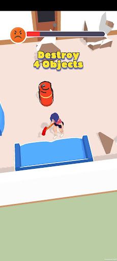 Angry Hammer Girl - Screenshot 1