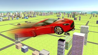 Super Car Fly Race - Screenshot 2