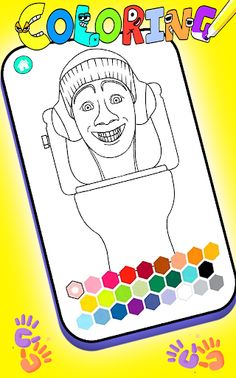 Skibidi Toilet Coloring Book - Screenshot 3