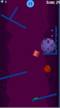 Jumpy Red Box - Screenshot 1