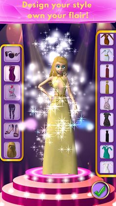 Dress Up 3D: Fashion Show Game - Screenshot 2