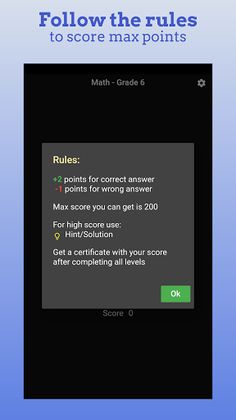 6th Grade Math Challenge - Screenshot 4