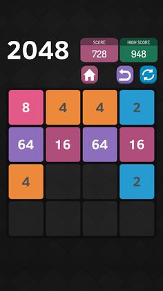 2048 number puzzle games - Screenshot 3
