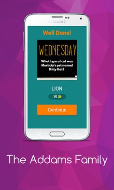 The Addams Family Quiz - Screenshot 2