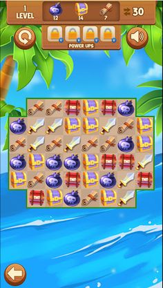 Treasures of the Sea - Match 3 - Screenshot 3