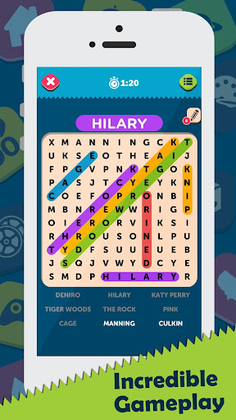 Crossword Search Puzzle - Free - Screenshot 2