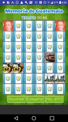 Juego de Memoria de Guatemala - Screenshot 2