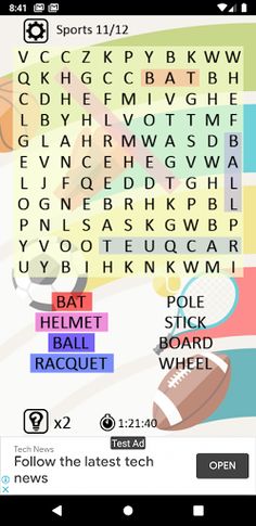 Word Search 2020 - Screenshot 2