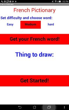 The French Pictionary - Screenshot 1
