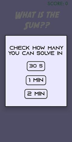 Quick Maths - Screenshot 3