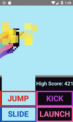 Rainbow Runner - Screenshot 2