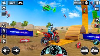 Bike Stunt Bike Games 3D - Screenshot 1