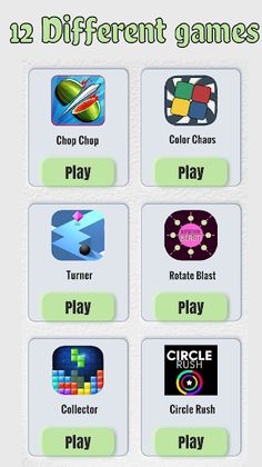 12 Mini Games - Screenshot 4