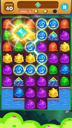 Monster pop pet: match 3 - Screenshot 3
