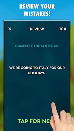 Prepositions Grammar Test - Screenshot 4