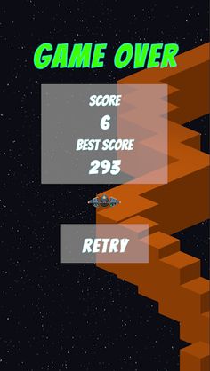 SpaceShip Zigzag - Screenshot 3