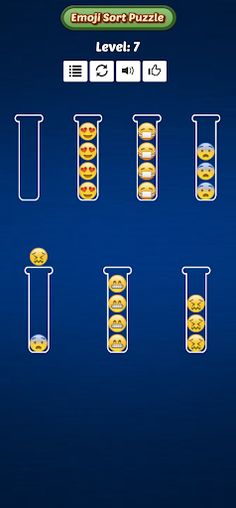 Emoji Sort Puzzle Games 2023 - Screenshot 2
