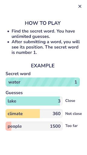Contexto-Unlimited Word Find - Screenshot 2