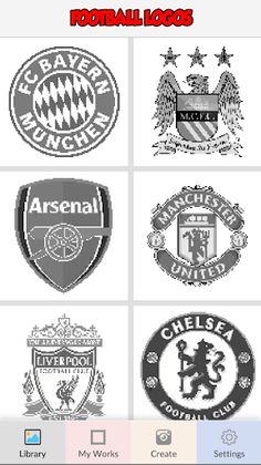 Coloring Football Logo - Color - Screenshot 1