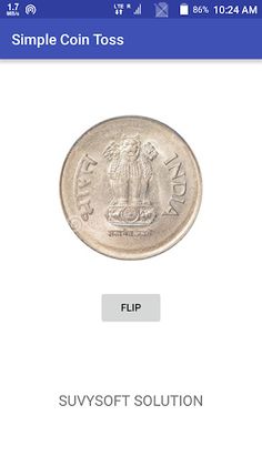 Simple Coin Toss - Screenshot 1