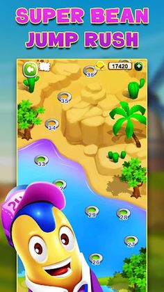 Super Bean Jump Rush - Screenshot 2