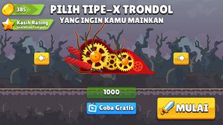 Game Trondol TipeX Balapan - Screenshot 1