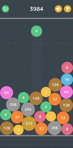 2048 Physical Balls - Screenshot 4