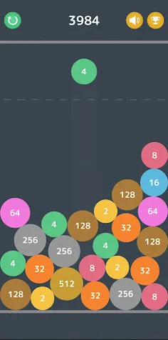 2048 Physical Balls - Screenshot 4