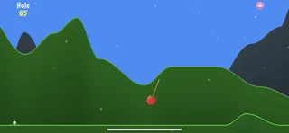 Rope Apple Golf - Screenshot 1