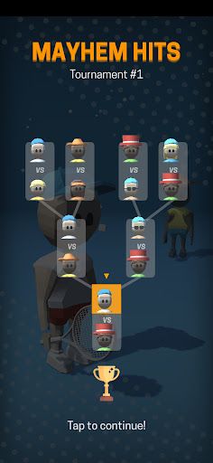 Tennis Little Heros 3D Game - Screenshot 4