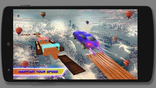 Mega Ramp Car Stunt Races Game - Screenshot 3