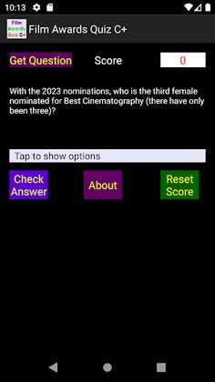 The Film Awards Quiz C+ - Screenshot 3