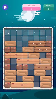 Slide-n-Fall – Block Puzzle - Screenshot 1
