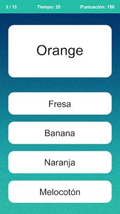 Juego para aprender inglés - Screenshot 1