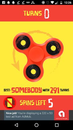 The Best Fidget Spinner - Screenshot 1