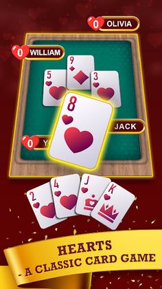 Hearts: Classic Card Game Fun - Screenshot 1