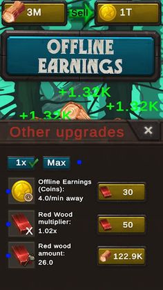 Idle Wood: Chop & sell - Screenshot 4