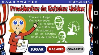 Presidentes de Estados Unidos  - Screenshot 1
