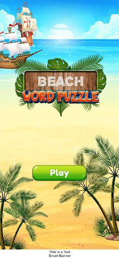 Beach Word Puzzle - Screenshot 1