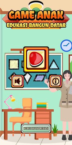 Game Anak Edukasi Bangun Datar - Screenshot 1