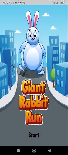 Giant Rabbit Run Expert Player - Screenshot 1