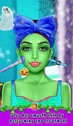 Halloween Dressup-Makeup Games - Screenshot 1