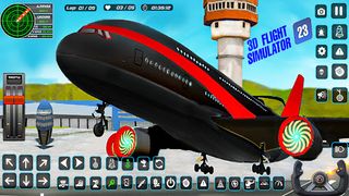 Flight Simulator 3D Plane Game - Screenshot 1
