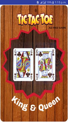 KING&QUEEN Tic Tac Toe - Screenshot 1